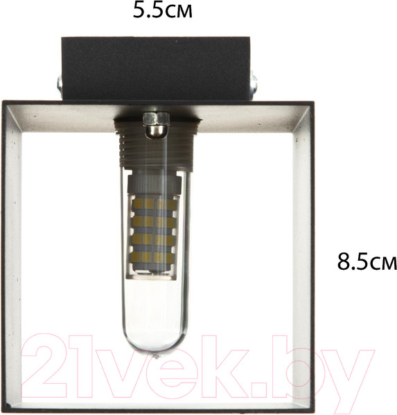 Изображение товара Бра BayerLux Алпин / 9837870 (черный)