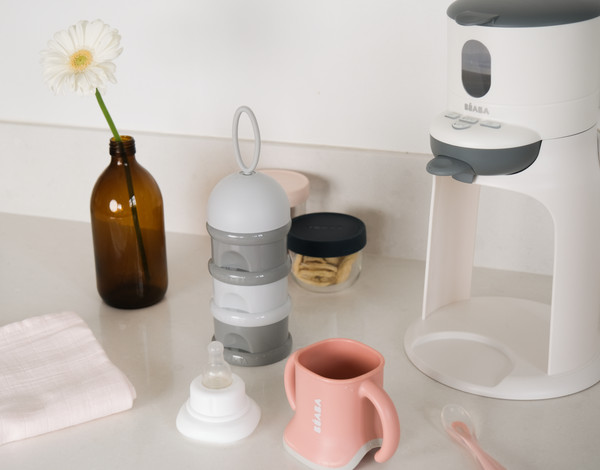 Изображение товара Набор контейнеров для детского питания Beaba Boite Doseuse Light/Dark Mist 911673