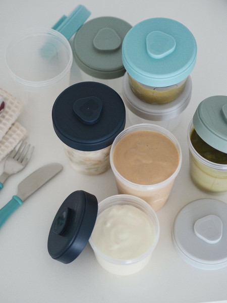 Изображение товара Набор контейнеров для детского питания Beaba 8 Portions Clip 913500