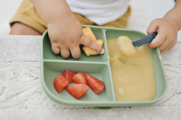 Изображение товара Тарелка для кормления Beaba Ass Compartim Sili Vert Sauge 913549