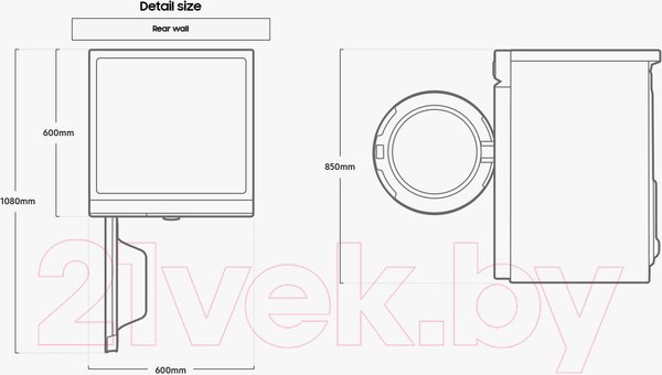Изображение товара Стиральная машина Samsung WW11BB944CGBLD