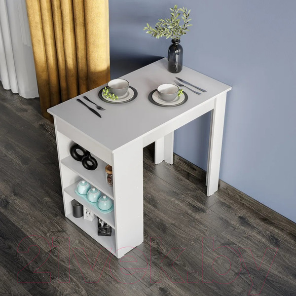 Изображение товара Обеденный стол NN мебель СО 6 / 00-00112294 (белый)