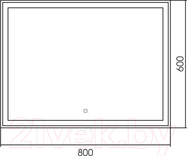Изображение товара Зеркало Abber See AG6116S