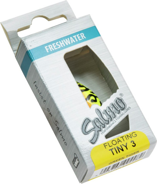 Изображение товара Воблер Salmo Tiny Floating Green Tiger / QIT034