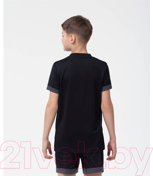 Изображение товара Футболка игровая футбольная Jogel Division PerFormDRY Union Jersey (XL, черный/темно-серый/белый)