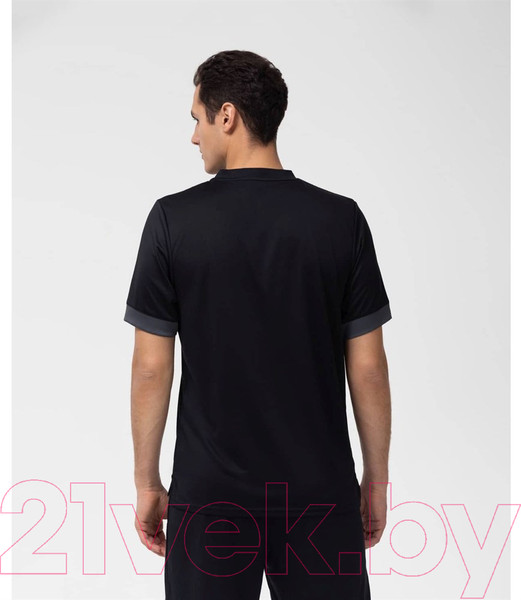 Изображение товара Футболка игровая футбольная Jogel Division PerFormDRY Union Jersey (XL, черный/темно-серый/белый)