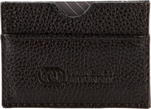Изображение товара Кардхолдер Francesco Molinary 667-P-2L-BLK (черный)