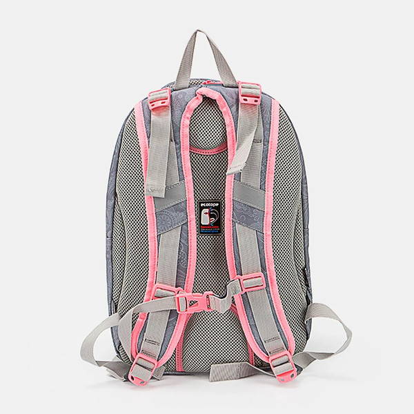 Изображение товара Школьный рюкзак Ecotope 183-2030152-GPK (серый/розовый)