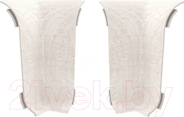 Изображение товара Уголок для плинтуса Sanrelia SanFlex 562 Дуб молочный (2шт, внутренний)