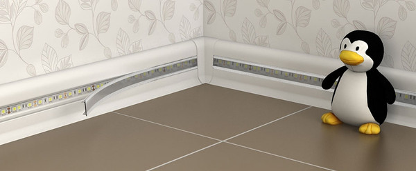 Изображение товара Профиль для светодиодной ленты Rico Technical 2500мм (прозрачный)