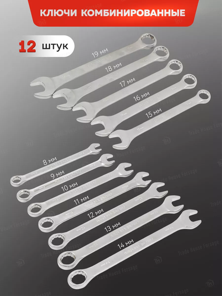 Изображение товара Универсальный набор инструментов ForceKraft FK-38841 TQ (58708)