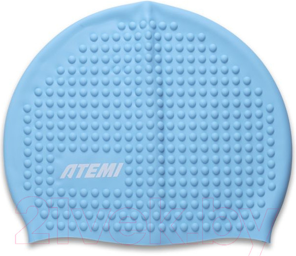 Изображение товара Шапочка для плавания Atemi bubble cap Light / FBC1LBE (голубой)
