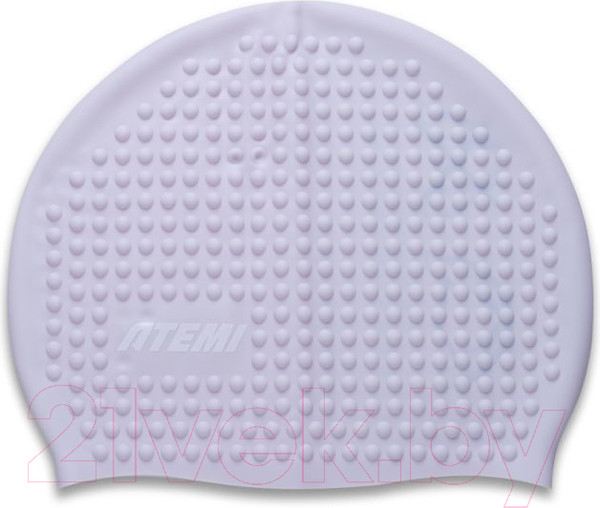 Изображение товара Шапочка для плавания Atemi bubble cap Violet flower / FBC1LP (сиреневый)