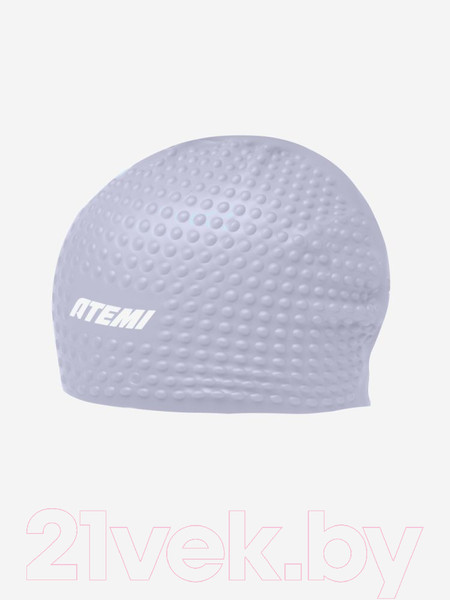 Изображение товара Шапочка для плавания Atemi bubble cap Violet flower / FBC1LP (сиреневый)
