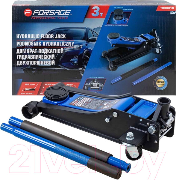 Изображение товара Подкатной домкрат Forsage F-T830018 HT