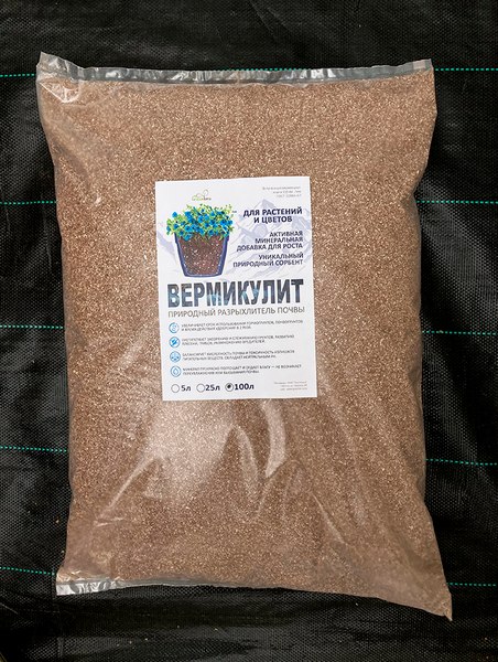 Изображение товара Удобрение GreenTerra Вермикулит вспученный М-150 (100л)