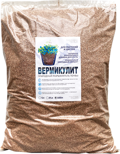 Изображение товара Удобрение GreenTerra Вермикулит вспученный М-150 (100л)