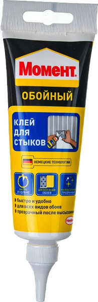 Изображение товара Клей для обоев Момент Обойный для стыков и подклейки обоев (120г)