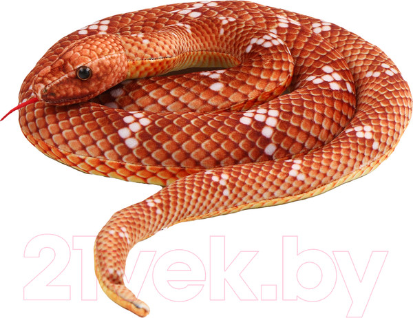 Изображение товара Мягкая игрушка Sima-Land Змея / 10514565 (коричневый)