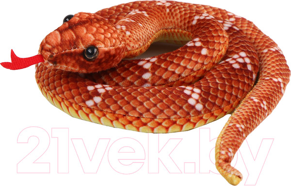 Изображение товара Мягкая игрушка Sima-Land Змея / 10514573 (коричневый)