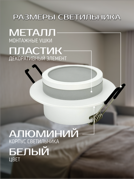 Изображение товара Точечный светильник Truenergy 21245