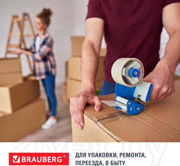 Изображение товара Скотч Brauberg Original. Упаковочный 48ммx200м / 440177
