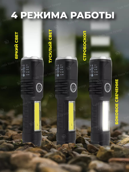 Изображение товара Фонарь Forstime FT-CAM2046 (58480)