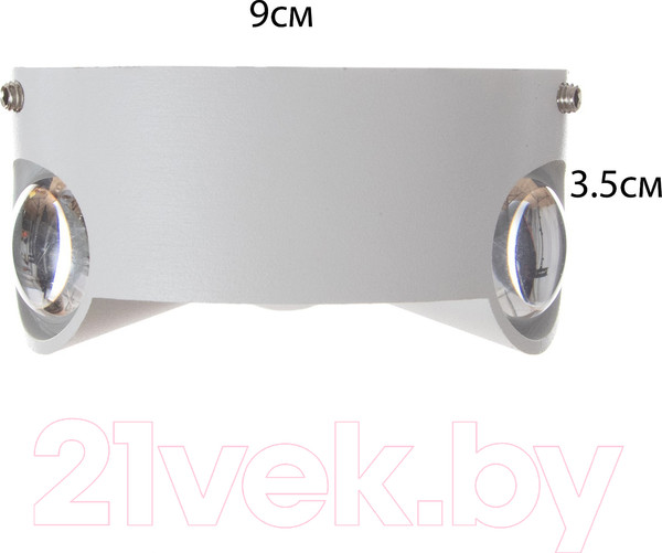 Изображение товара Бра BayerLux Снек / 9837854 (белый)