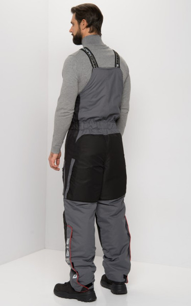 Изображение товара Костюм для охоты и рыбалки Huntsman Siberia -45°C (р.64-66/182-188, серый/черный)