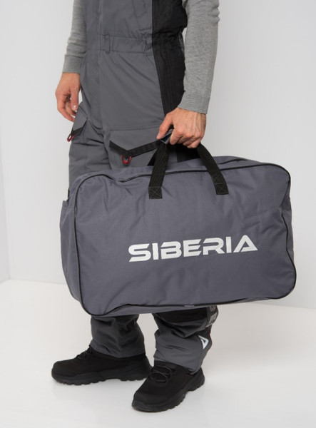 Изображение товара Костюм для охоты и рыбалки Huntsman Siberia -45°C (р.64-66/182-188, серый/черный)