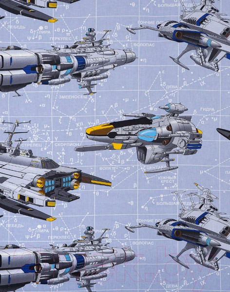 Изображение товара Комплект постельного белья АртПостель Космолет 1.5сп 912