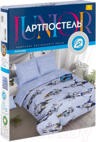 Изображение товара Комплект постельного белья АртПостель Космолет 1.5сп 912