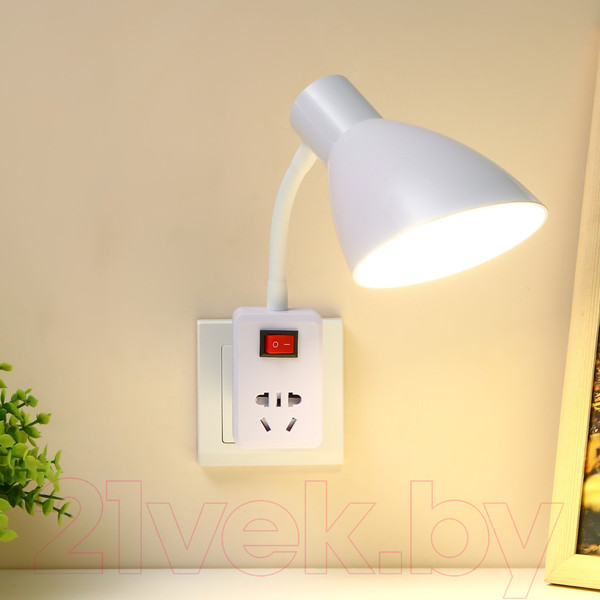 Изображение товара Прикроватная лампа BayerLux Классик / 9399601 (белый)