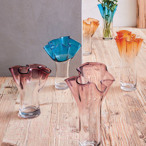Изображение товара Ваза Andrea Fontebasso Glass Design Bizarre / GD5VC592810 (бордо)