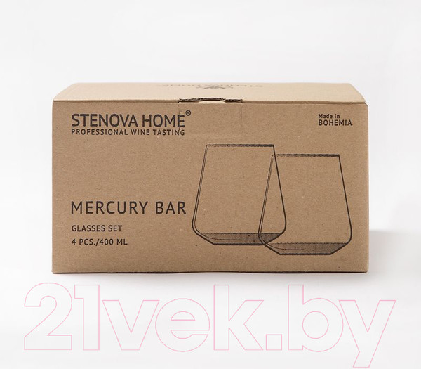 Изображение товара Набор бокалов Stenova Home Mercury Bar 611064 (4шт)