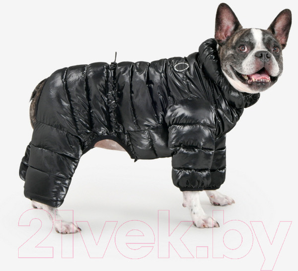 Изображение товара Комбинезон для животных Puppia Glossy AllInOne Jumper / PAXD-JP2069-BK-L (черный)