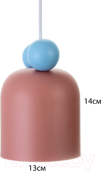 Изображение товара Потолочный светильник BayerLux Тедди / 9644057 (розовый/голубой)