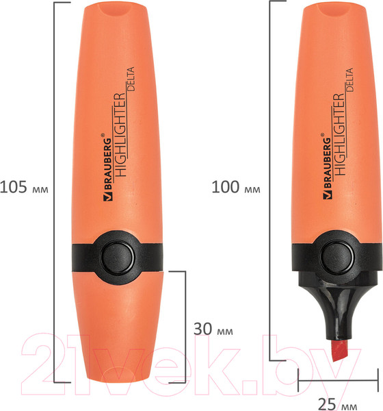 Изображение товара Набор маркеров Brauberg Delta Pastel / 152507 (15цв)