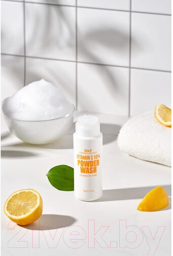 Изображение товара Пудра для умывания Derma Factory Vitamin C 10% энзимная (50г)