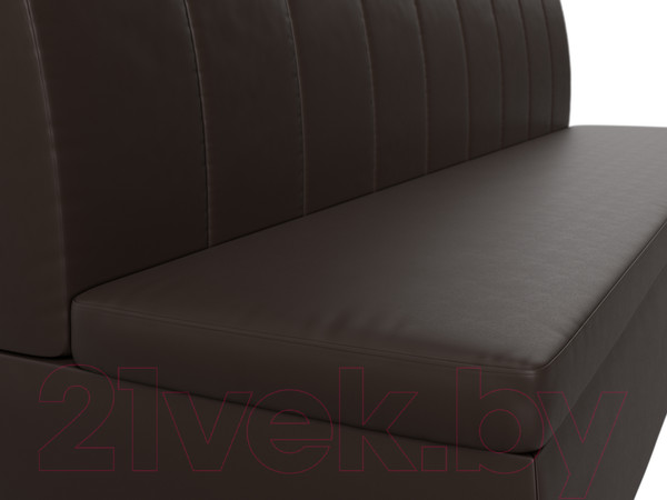 Изображение товара Скамья кухонная мягкая Лига Диванов Кантри 167 / 100156 (экокожа, коричневый)