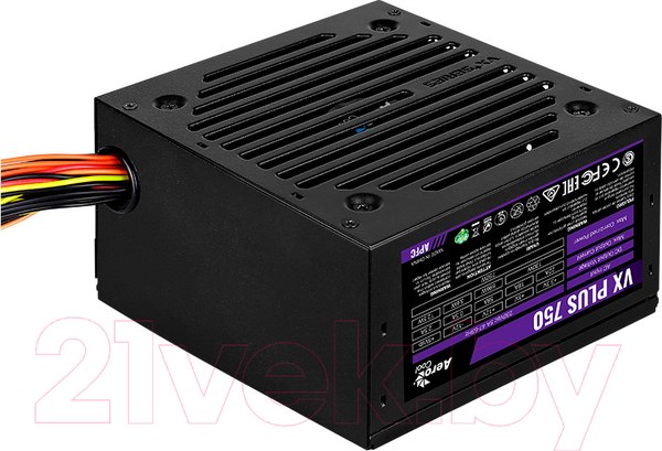 Изображение товара Блок питания для компьютера AeroCool VX-750 Plus 750W