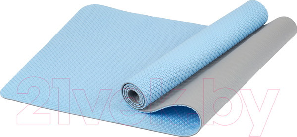 Изображение товара Коврик для йоги и фитнеса Sundays Fitness IRBL17107 (голубой)