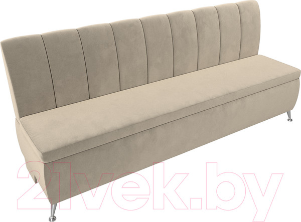 Изображение товара Скамья кухонная мягкая Лига Диванов Кантри 167 / 100146 (микровельвет, бежевый)