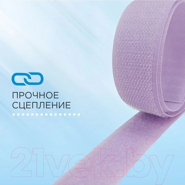Изображение товара Застежки-липучки для шитья Sentex 25мм №108 ЛК 25 108-25 (сиреневый)