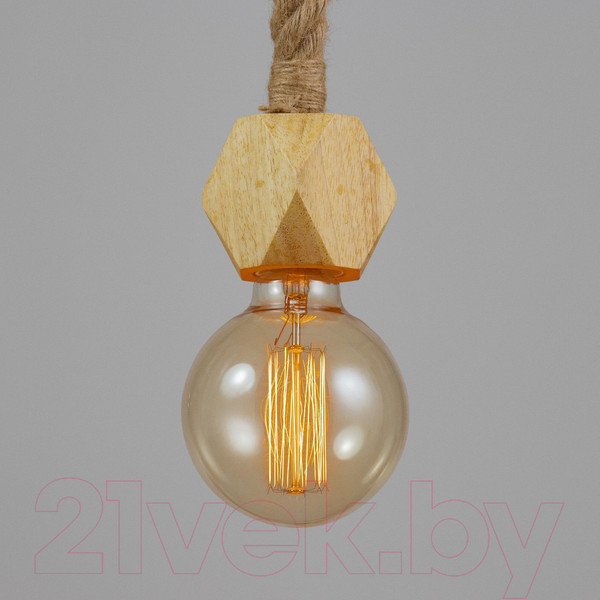 Изображение товара Потолочный светильник BayerLux Канат грани / 9724556 (коричневый)