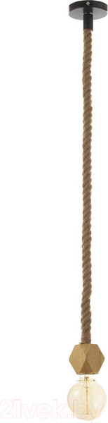 Изображение товара Потолочный светильник BayerLux Канат грани / 9724556 (коричневый)