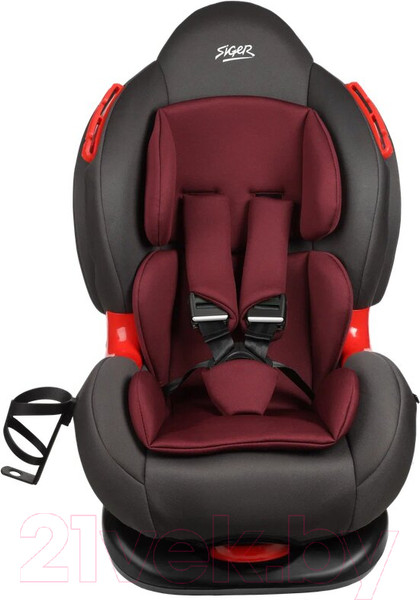 Изображение товара Автокресло Siger Кокон Isofix lux / KRES4018 (вишня)