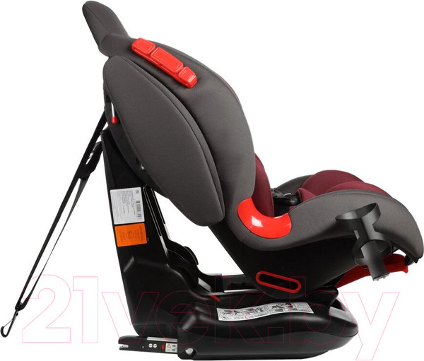 Изображение товара Автокресло Siger Кокон Isofix lux / KRES4018 (вишня)