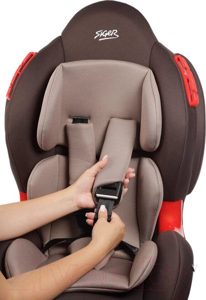Изображение товара Автокресло Siger Кокон Isofix lux / KRES4017 (кофе)