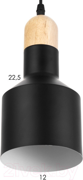 Изображение товара Потолочный светильник BayerLux Пума / 9951778 (черный)